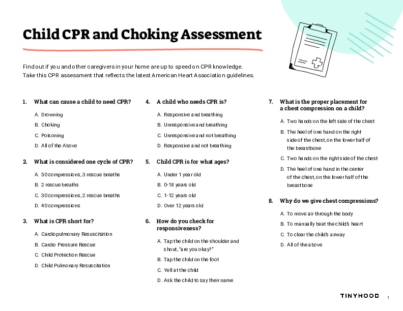 Safety 101 Cpr And Choking For 0 12 Years Tinyhood Safety 101 Cpr And Choking For 0 12 Years Tinyhood